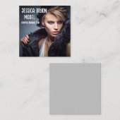 PHOTO square CUSTOM Business Cards スクエア名刺 (正面/裏面)