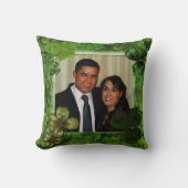 Photo St. Patrick's Day Throw Pillow クッション (正面)