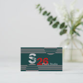 Photo Studioフォトグラファーオリジナル名刺 名刺 (スタンド正面)