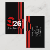 Photo Studioフォトグラファーオリジナル名刺 名刺 (正面/裏面)