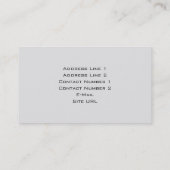 Photo Studio名刺 名刺 (裏面)