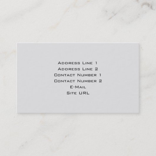 Photo Studio名刺 名刺 (裏面)