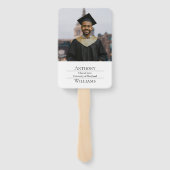 Photo Style Minimalist Graduation  ハンドファン (裏面)