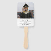 Photo Style Minimalist Graduation  ハンドファン (正面)