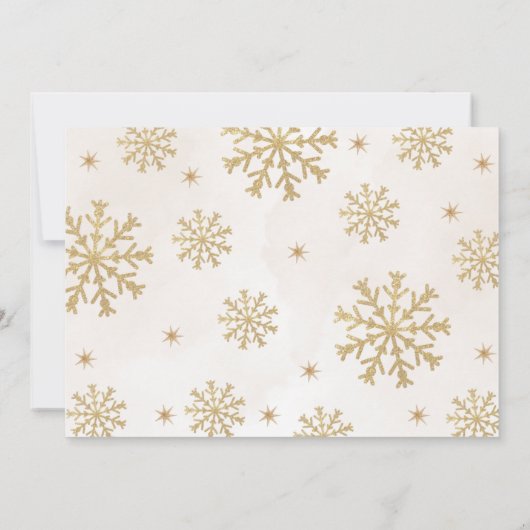 Photo Sugar Plum Nutcracker Invite 招待状 (裏面)