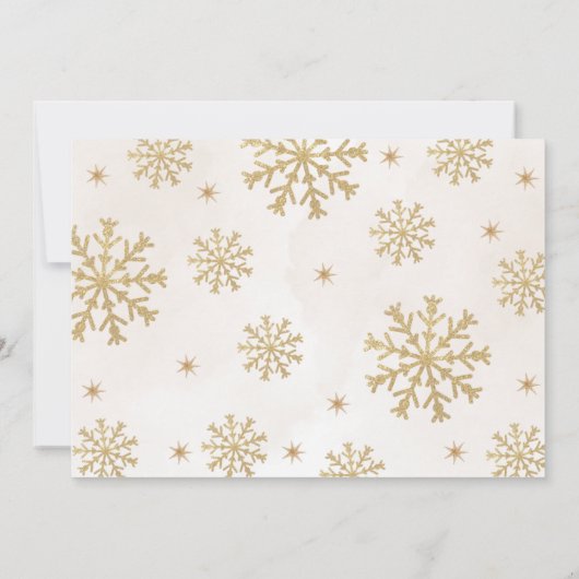 Photo Sugar Plum Nutcracker Thank You 招待状 (裏面)