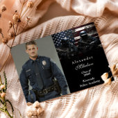 Photo SWAT Team American Flag Graduation 案内状
