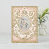 Photo Sweet 16 Once On a Timeプリンセス 招待状 (スタンド正面)