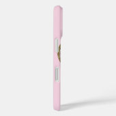 Photo Template Glitter Heart With Pet Custom Name Case-Mate iPhoneケース (裏面 / 右)