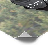 Photo Template Wedding Welcome Sign Poster ポスター (角)