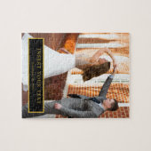 Photo Text Design Made for Bright Moments ジグソーパズル (横)