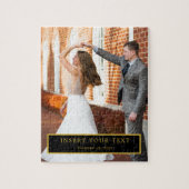 Photo Text Design Made for Bright Moments ジグソーパズル (縦)