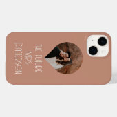 Photo The Future Mrs Bride Script モダン Name Case-Mate iPhoneケース (裏面 (横))