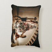 Photo Throw Pillow Customized Pillow With Picture アクセントクッション (裏面(縦))