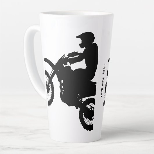 Photo Tile カフェラテマグ (左アングル)