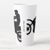 Photo Tile カフェラテマグ (正面)