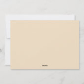 Photo Timeless Poinsettia Holiday シーズンカード (裏面)