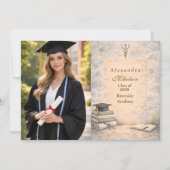 Photo Timeless Psychology Graduation 案内状 (正面)