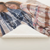 Photo Together is our Favorite Place to Be シェルパブランケット (3/4)