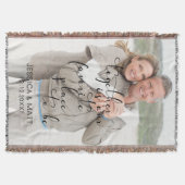 Photo Together is our Favorite Place to Be スローブランケット (正面)