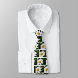 photo, une margueritte, font vert ネクタイ