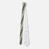 photo, une margueritte, font vert ネクタイ (裏面)