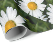 photo, une margueritte, font vert ラッピングペーパー (ロールコーナー)