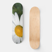 photo une margueritte, goutte d'eau, font vert スケートボード (正面)