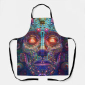 Photo Upload Kitchen Apron With Image Print Area エプロン (正面)