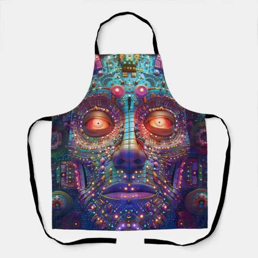 Photo Upload Kitchen Apron With Image Print Area エプロン (正面)