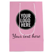 Photo Upload Sticker | Waterproof Square Label  ミディアムペーパーバッグ (裏面)