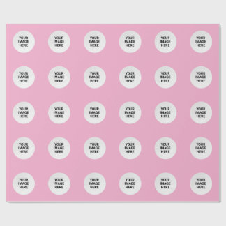 Photo Upload Sticker | Waterproof Square Label ラッピングペーパー