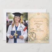 Photo Veterinary White Coat Graduation Party 案内状 (正面)