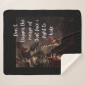 Photo Wallet シェルパブランケット (正面(横))