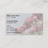 Photo Watermark Background template Business Card 名刺 (正面)