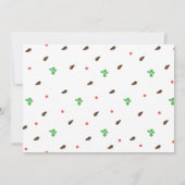 Photo Watermelon birthday invitation 1st birthday 招待状 (裏面)