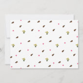 Photo Watermelon birthday invitation 1st birthday 招待状 (裏面)