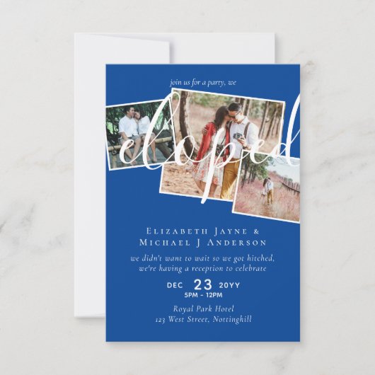 PHOTO We Eloped Announcement披露宴パーティー (正面)