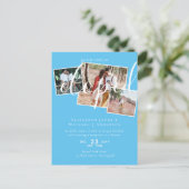 PHOTO We Eloped Announcement披露宴パーティー ポストカード (スタンド正面)