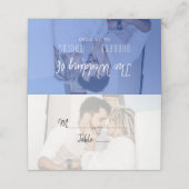 Photo Wedding プレイスカード (外部開封)