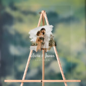 Photo Wedding Guest Signature アクリルサイン (ニュートラル)