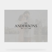 Photo Wedding Guest Signature アクリルサイン (正面)