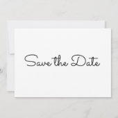 Photo Wedding Invitation 招待状 (裏面)