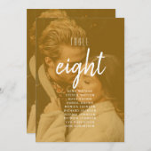 Photo Wedding Seating Chart (正面/裏面)