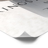 Photo wedding welcome sign, photo wedding welcome ポスター (角)