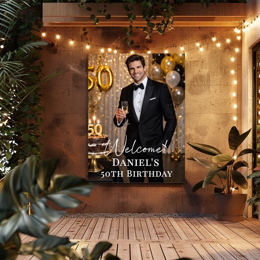 Photo welcome birthday party ポスター