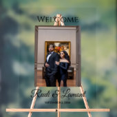 Photo Welcome Sign Acrylic I Wedding アクリルサイン (ニュートラル)