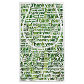 Photo White Green Lawnサービス気にありがとうございます!バッグ スモールペーパーバッグ (裏面)