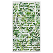 Photo White Green Lawnサービス気にありがとうございます!バッグ スモールペーパーバッグ (正面)