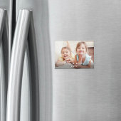 Photo & White Text Overlay Simple Modern Keepsake マグネット